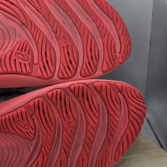 Asics Gel Nimbus Lite 2 Athletic Running Shoes Sneakers Coral/Grey Womens Sz 6.5 - Picture 9 of 9